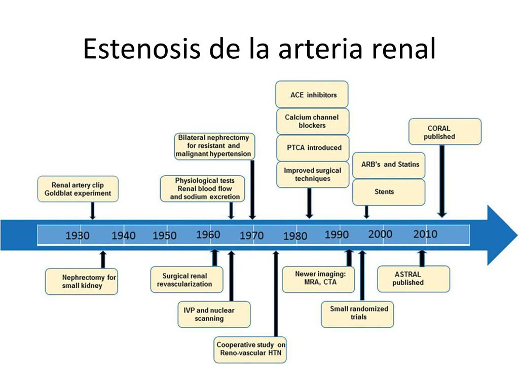 Tratamiento de la hipertensión en la estenosis de la arteria renal